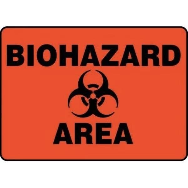 Accuform Smoking Permitted In This Area Only, Accu-Shield, 10 in x 7 in, 1/4" mounting holes MSMK538XP - main